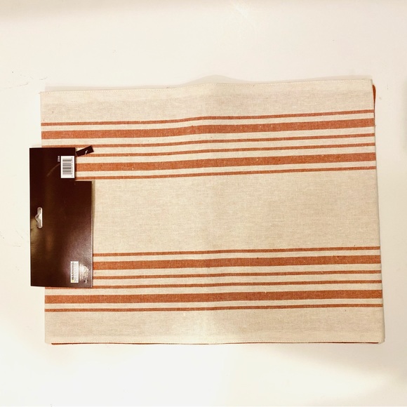 Fall Table Runner Reversible Woven Fused 13”x54 - Picture 6 of 9